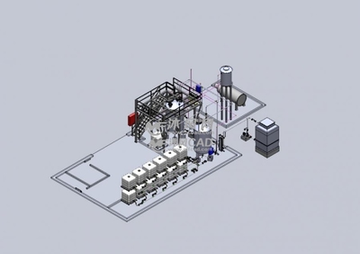 生物柴油抗氧化剂整套设施工厂模型研究与应用